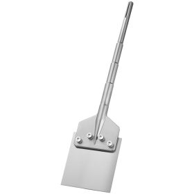 SDS Max Floor Scraper, 24.8" X 5.9" Chisel Bit With SDS Max Shank, Compatible With Rotary Hammers, Heat Treated 40Cr Alloy Steel, Sharp Edge For Remov