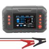 Smart Battery Charger, 25A, 6V 12V 24V Ternary Lithium LiFePO4 Lead-Acid (Gel/AGM) Battery Charger, with 3.4-Inch LCD Display