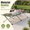 75-inch flat-laying folding bed camping bed, portable folding guest bed, deep sleep bed, camping bed with storage bag, Mother's Day Christmas gift