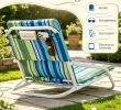 2-Pack Folding Beach Chairs with Sponge Padded Seat Comfortable Camping Gear Lightweight Portable Outdoor Seating Set