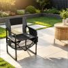 Outdoor Camping Chair Heavy Duty with Cup Holder And Side Pocket for Comfortable Seat during Camping Trips