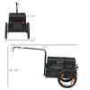 Trailer for Bike, Bicycle Cargo Trailer with Removable Storage Box, No Bottom
