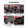 Smart Battery Charger, 25A, 6V 12V 24V Ternary Lithium LiFePO4 Lead-Acid (Gel/AGM) Battery Charger, with 3.4-Inch LCD Display