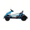 Blue 24V High-Speed Electric Drift Go Kart: Kids Ride-On Racing Vehicle with 2 Speeds for 8-12 Years Old