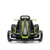 Green 24V Kids Go Kart 7.5 MPH with Slow Start, Adjustable Seat for Lawn Play