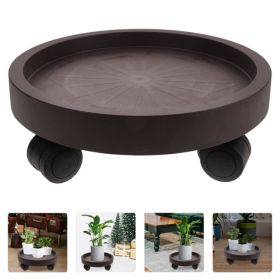 8-piece Set Of 13 Inch Circular Plant Ball Cages With 4 Wheels, Heavy-duty Rolled Plant Racks Weighing 165 Pounds, Wheel (Option: 20908132)