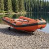 Adjustable Boat Trailer with Pneumatic Tires 440.92 lb Load