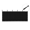 90% Black Privacy Fence Screen