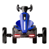 12V electric Kids Pedal Go Kart, Folder Go Kart, Outdoor Ride on Toy with Adjustable Seat