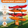 Freestanding Kayak Storage Rack â€“ Vertical 2/3/4-Tier Organizer for Kayaks, Canoes & Paddleboards