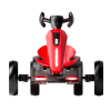 12V electric Kids Pedal Go Kart, Folder Go Kart, Outdoor Ride on Toy with Adjustable Seat