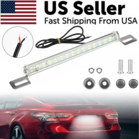 Universal License Plate LED Back Up Light for Car SUV Truck RV 6000K Super White (Option: default title)