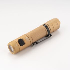 KHAKI C3 Flashlight 1200 High Lumens 6 Modes Rechargeable Flashlights,Super Bright IP68 Tactical Flashlight For Camping, Home, Emergency, Rescue, (Option: Default)